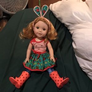 American Girl Doll-Wellie Wishers Willa